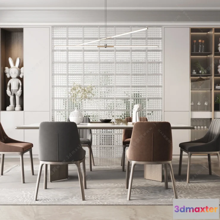 1154664 - MODERN INTERIOR 3D SCENES - DINING ROOM - 0014