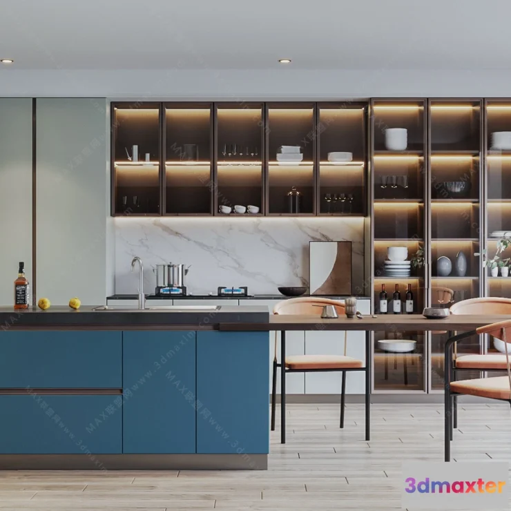 1154670 - MODERN INTERIOR 3D SCENES - DINING ROOM - 0017