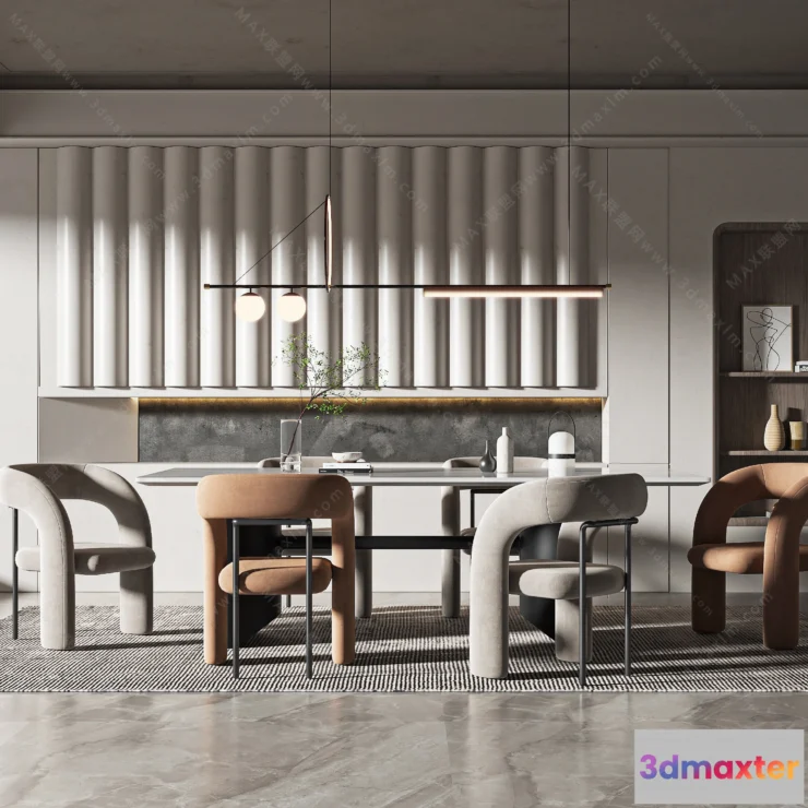 1154682 - MODERN INTERIOR 3D SCENES - DINING ROOM - 0023
