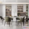 1154686 - MODERN INTERIOR 3D SCENES - DINING ROOM - 0025