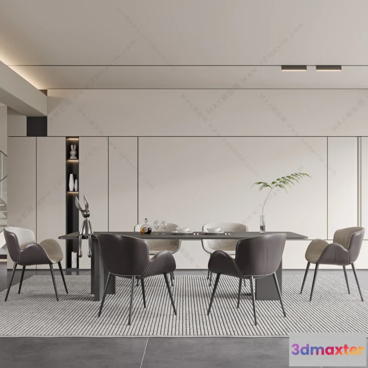 1154692 - MODERN INTERIOR 3D SCENES - DINING ROOM - 0028