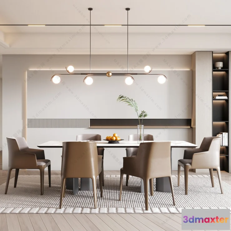 1154712 - MODERN INTERIOR 3D SCENES - DINING ROOM - 0038