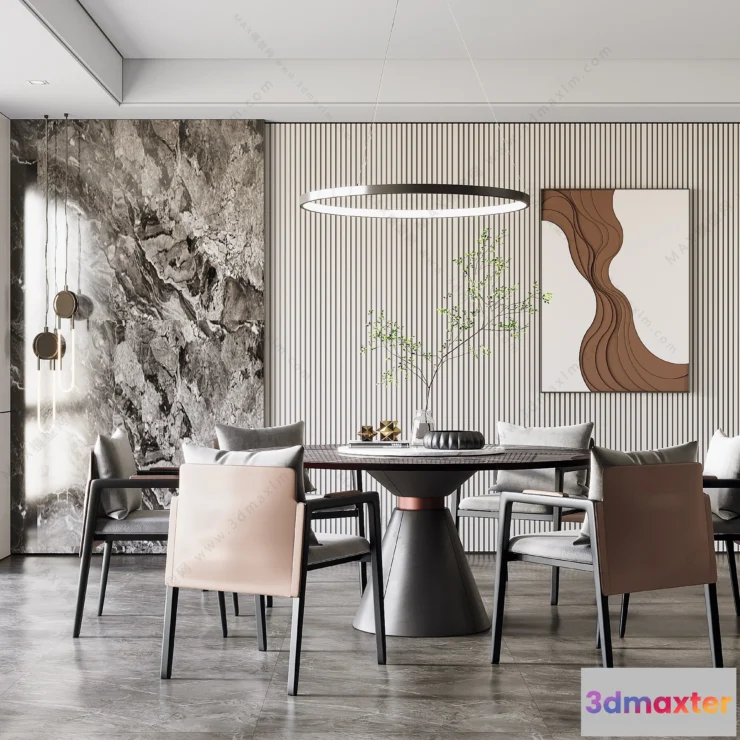 1154716 - MODERN INTERIOR 3D SCENES - DINING ROOM - 0040