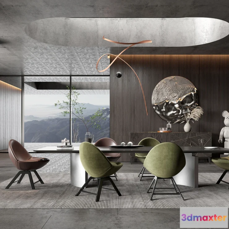 1155506 - HOUSE SPACE 3D SCENES - DINING ROOM - 0003