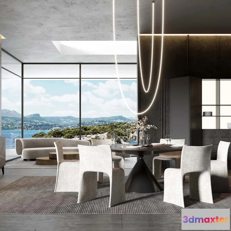 1155510 - HOUSE SPACE 3D SCENES - DINING ROOM - 0005