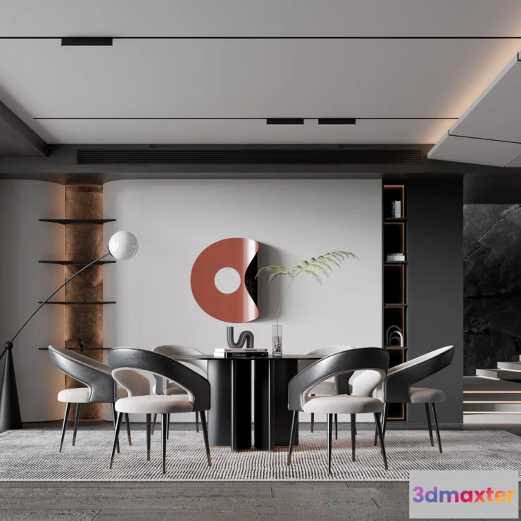 1155512 - HOUSE SPACE 3D SCENES - DINING ROOM - 0006