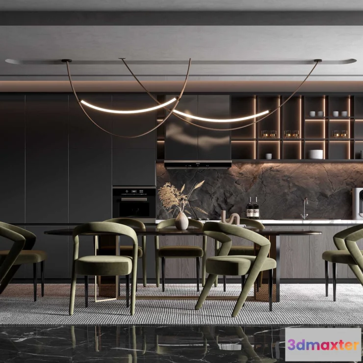 1155528 - HOUSE SPACE 3D SCENES - DINING ROOM - 0014