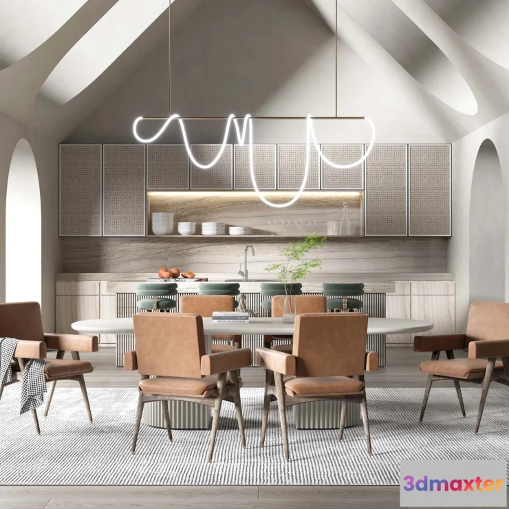 1155540 - HOUSE SPACE 3D SCENES - DINING ROOM - 0020