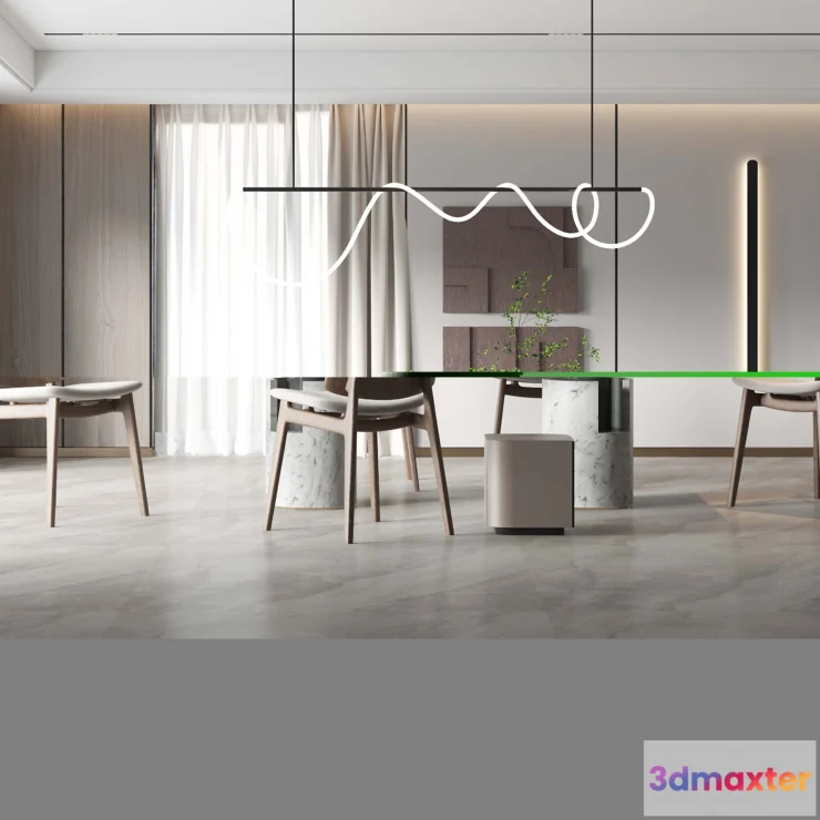 1155582 - HOUSE SPACE 3D SCENES - DINING ROOM - 0041