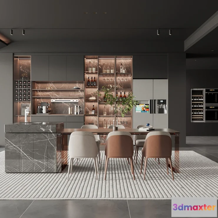 1155616 - HOUSE SPACE 3D SCENES - DINING ROOM - 0058