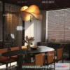 1160608 - WABI SABI STYLE 3D MODELS - DINING TABLE - 0012