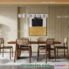 1160632 - WABI SABI STYLE 3D MODELS - DINING TABLE - 0024