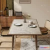 1160706 - WABI SABI STYLE 3D MODELS - DINING TABLE - 0061