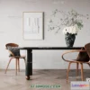 1160776 - WABI SABI STYLE 3D MODELS - DINING TABLE - 0096