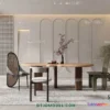 1160788 - WABI SABI STYLE 3D MODELS - DINING TABLE - 0102