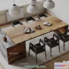 1160872 - WABI SABI STYLE 3D MODELS - DINING TABLE - 0144