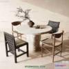 1160876 - WABI SABI STYLE 3D MODELS - DINING TABLE - 0146