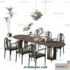 1160888 - WABI SABI STYLE 3D MODELS - DINING TABLE - 0152