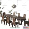 1160890 - WABI SABI STYLE 3D MODELS - DINING TABLE - 0153