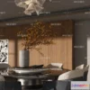 1160894 - WABI SABI STYLE 3D MODELS - DINING TABLE - 0155