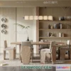 1160902 - WABI SABI STYLE 3D MODELS - DINING TABLE - 0159