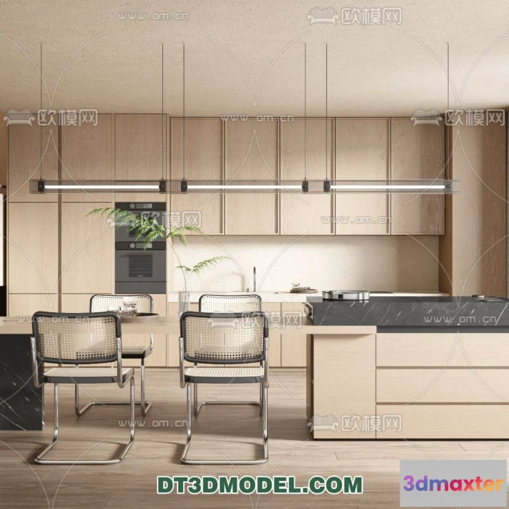 1160938 - WABI SABI STYLE 3D MODELS - DINING TABLE - 0177