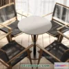 1160940 - WABI SABI STYLE 3D MODELS - DINING TABLE - 0178