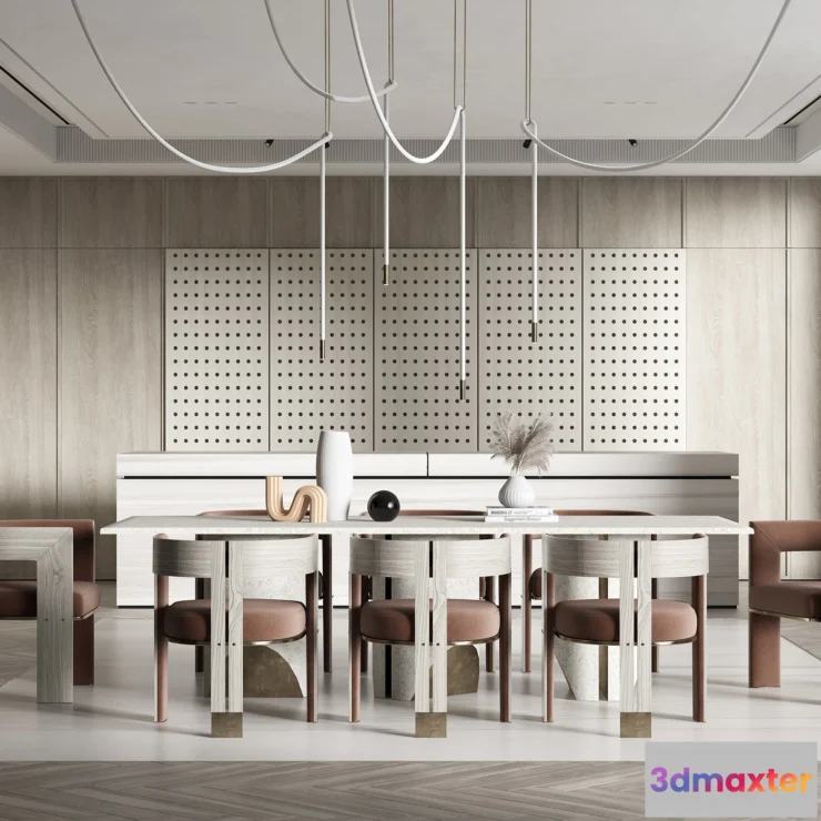 1164578 - DINING ROOM SETS - 3D SCENE - 202