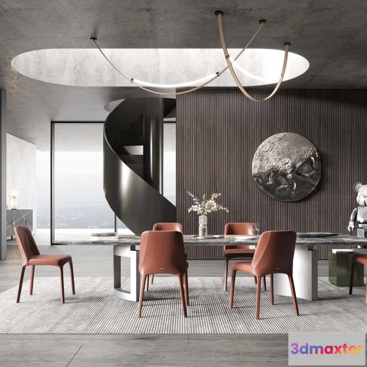 1164596 - DINING ROOM SETS - 3D SCENE - 211