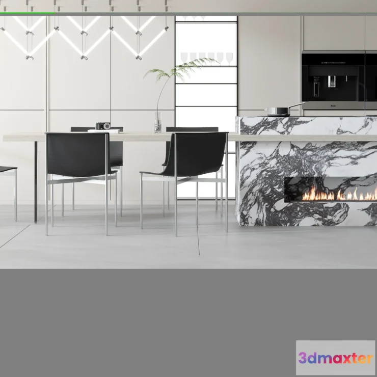 1164610 - DINING ROOM SETS - 3D SCENE - 218