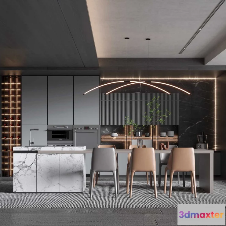 1164648 - DINING ROOM SETS - 3D SCENE - 237