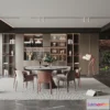 1164654 - DINING ROOM SETS - 3D SCENE - 240