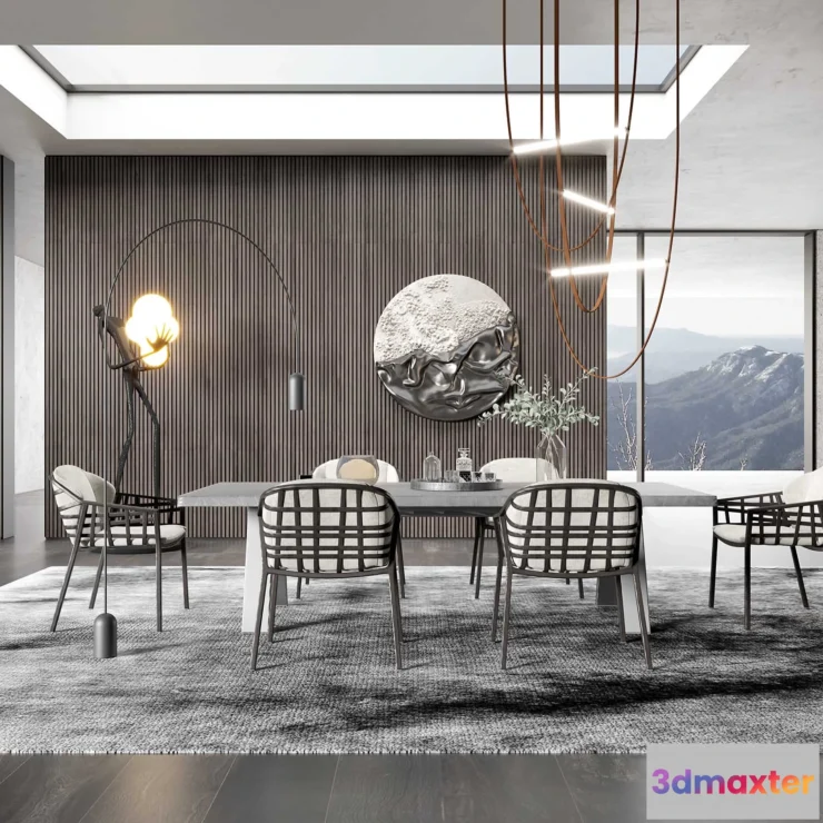 1164676 - DINING ROOM SETS - 3D SCENE - 251