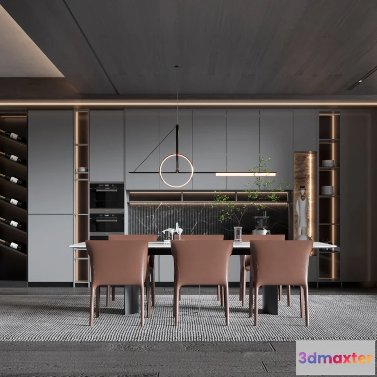 1164696 - DINING ROOM SETS - 3D SCENE - 261