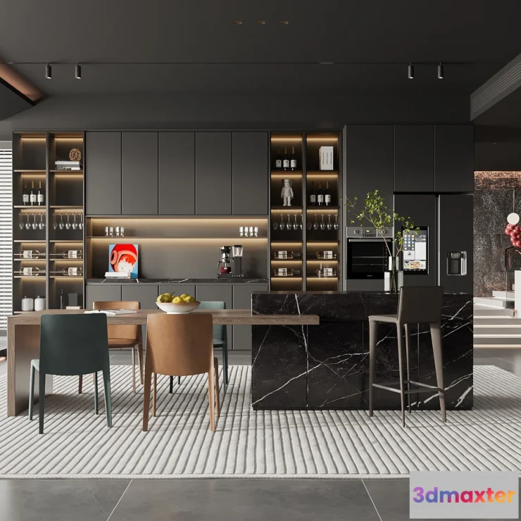 1164700 - DINING ROOM SETS - 3D SCENE - 263