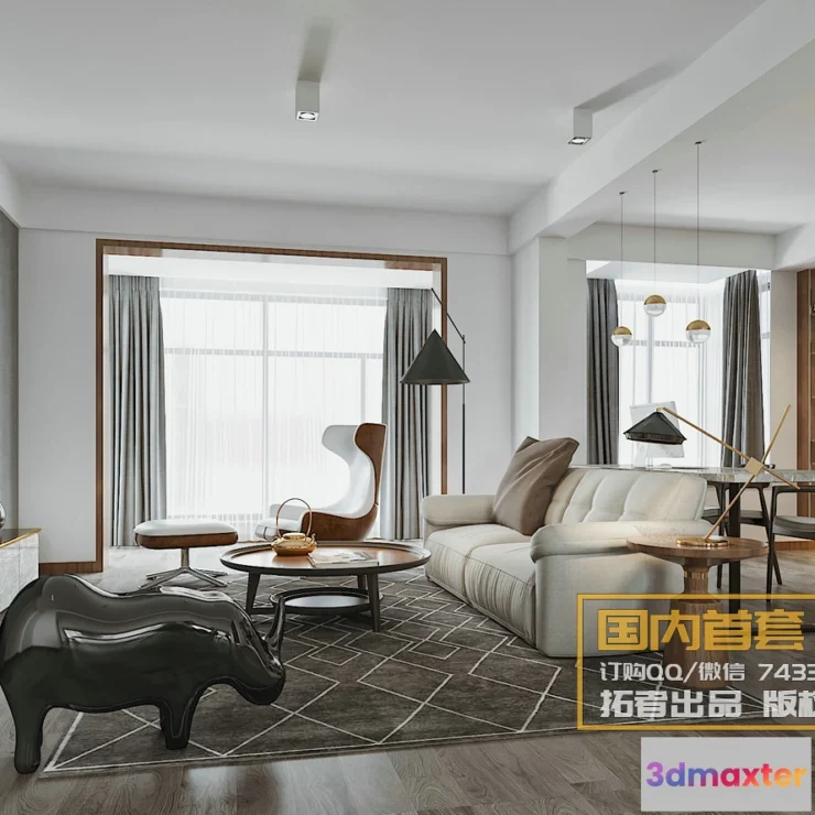 1214450 - Corona Interior Vol1 - 06 - DININGROOM - 2