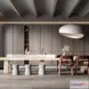 1223910 - DINING ROOM SETS - 3D SCENE - 208
