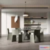 1223922 - DINING ROOM SETS - 3D SCENE - 214