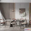 1223940 - DINING ROOM SETS - 3D SCENE - 223
