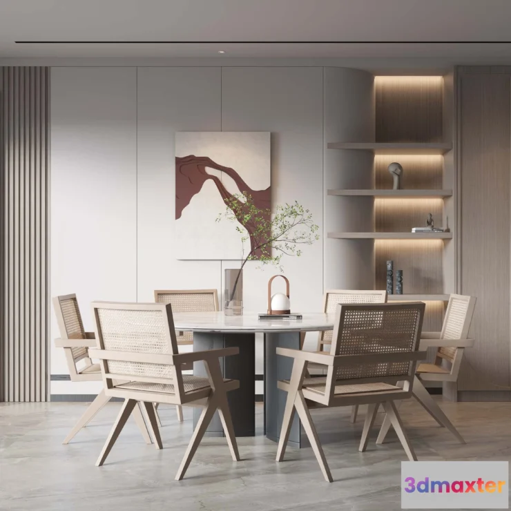 1223952 - DINING ROOM SETS - 3D SCENE - 229
