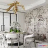 1240438 - DINING ROOM SETS - VRAY  CORONA - 3D MODEL - 1343