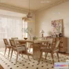 1240480 - DINING ROOM SETS - VRAY  CORONA - 3D MODEL - 1364