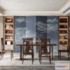 1240482 - DINING ROOM SETS - VRAY  CORONA - 3D MODEL - 1365