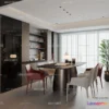 1240494 - DINING ROOM SETS - CORONA - 3D MODEL - 1371