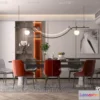 1240516 - DINING ROOM SETS - VRAY  CORONA - 3D MODEL - 1382