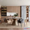 1240524 - DINING ROOM SETS - VRAY  CORONA - 3D MODEL - 1386
