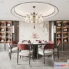 1240550 - DINING ROOM SETS - VRAY  CORONA - 3D MODEL - 1399