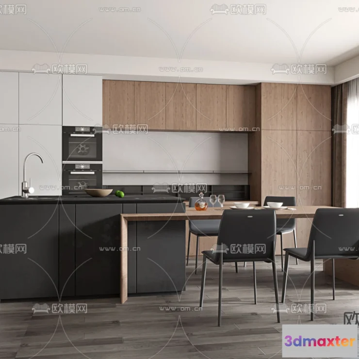 1240570 - DINING ROOM SETS - VRAY  CORONA - 3D MODEL - 1409