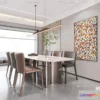 1240574 - DINING ROOM SETS - VRAY  CORONA - 3D MODEL - 1411