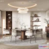 1240594 - DINING ROOM SETS - VRAY  CORONA - 3D MODEL - 1421
